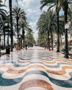 Paseo de la Explanada Alicante